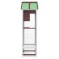 vidaXL Voliere Mokka 91,5x53x170 cm Massivholz Kiefer vidaXL Voliere Mokka 91,5x53x170 cm Massivholz Kiefer