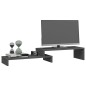 vidaXL Monitorständer Grau (52-101)x22x14 cm Massivholz Kiefer vidaXL Monitorständer Grau (52-101)x22x14 cm Massivholz Kiefer