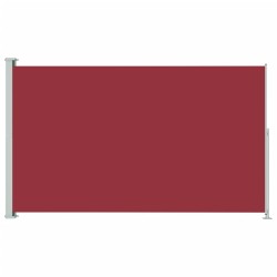 vidaXL Seitenmarkise Ausziehbar 180x300 cm Rot