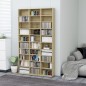 vidaXL CD-Schrank Sonoma-Eiche 102x16x177,5 cm Holzwerkstoff vidaXL CD-Schrank Sonoma-Eiche 102x16x177,5 cm Holzwerkstoff