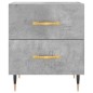 vidaXL Nachttische 2 Stk. Betongrau 40x35x47,5 cm Holzwerkstoff vidaXL Nachttische 2 Stk. Betongrau 40x35x47,5 cm Holzwerkstoff