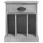 vidaXL Nachttisch Betongrau 43x36x50 cm vidaXL Nachttisch Betongrau 43x36x50 cm