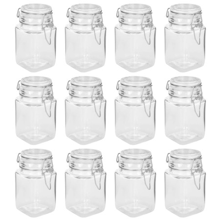 vidaXL Einmachgläser mit Bügelverschluss 12 Stk. 260 ml