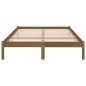 vidaXL Massivholzbett Honigbraun 120x190 cm vidaXL Massivholzbett Honigbraun 120x190 cm