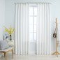 vidaXL Verdunkelungsvorhänge mit Haken 2 Stk. Grauweiß 140x225 cm vidaXL Verdunkelungsvorhänge mit Haken 2 Stk. Grauweiß 140x225 cm
