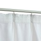 vidaXL Verdunkelungsvorhänge mit Haken 2 Stk. Grauweiß 140x225 cm vidaXL Verdunkelungsvorhänge mit Haken 2 Stk. Grauweiß 140x225 cm