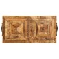 vidaXL Konsolentisch Mangoholz Massiv 80 x 40 x 75 cm vidaXL Konsolentisch Mangoholz Massiv 80 x 40 x 75 cm