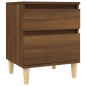 vidaXL Nachttisch Braun Eichen-Optik 40x35x50 cm vidaXL Nachttisch Braun Eichen-Optik 40x35x50 cm