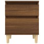 vidaXL Nachttisch Braun Eichen-Optik 40x35x50 cm vidaXL Nachttisch Braun Eichen-Optik 40x35x50 cm