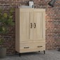 vidaXL Highboard Sonoma-Eiche 70x31x115 cm Holzwerkstoff vidaXL Highboard Sonoma-Eiche 70x31x115 cm Holzwerkstoff
