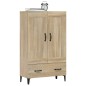 vidaXL Highboard Sonoma-Eiche 70x31x115 cm Holzwerkstoff vidaXL Highboard Sonoma-Eiche 70x31x115 cm Holzwerkstoff