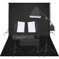 vidaXL Fotostudio-Set mit Beleuchtung und Hintergrund vidaXL Fotostudio-Set mit Beleuchtung und Hintergrund
