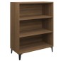 vidaXL Sideboard Braun Eichen-Optik 69,5x32,5x90 cm Holzwerkstoff vidaXL Sideboard Braun Eichen-Optik 69,5x32,5x90 cm Holzwerkstoff