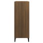 vidaXL Sideboard Braun Eichen-Optik 69,5x32,5x90 cm Holzwerkstoff vidaXL Sideboard Braun Eichen-Optik 69,5x32,5x90 cm Holzwerkstoff