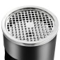 vidaXL Standaschenbecher 30 L Stahl Schwarz vidaXL Standaschenbecher 30 L Stahl Schwarz