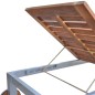 vidaXL Sonnenliege Akazie Massivholz vidaXL Sonnenliege Akazie Massivholz