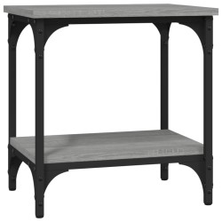 vidaXL Beistelltisch Grau Sonoma 40x30x42 cm Holzwerkstoff