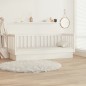 vidaXL Tagesbett Weiß 75x190 cm Massivholz Kiefer vidaXL Tagesbett Weiß 75x190 cm Massivholz Kiefer