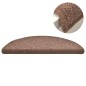 vidaXL Treppenmatten 15 Stk. Braun 56x17x3 cm vidaXL Treppenmatten 15 Stk. Braun 56x17x3 cm