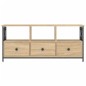 vidaXL TV-Schrank Sonoma Eiche 102x33x45 cm Holzwerkstoff & Eisen vidaXL TV-Schrank Sonoma Eiche 102x33x45 cm Holzwerkstoff & Eisen