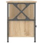 vidaXL TV-Schrank Sonoma Eiche 102x33x45 cm Holzwerkstoff & Eisen vidaXL TV-Schrank Sonoma Eiche 102x33x45 cm Holzwerkstoff & Eisen