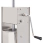 vidaXL Manueller Wurstfüller Silbern 10 L Edelstahl vidaXL Manueller Wurstfüller Silbern 10 L Edelstahl