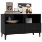 vidaXL TV-Schrank Schwarz 80x36x50 cm Holzwerkstoff vidaXL TV-Schrank Schwarz 80x36x50 cm Holzwerkstoff