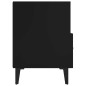 vidaXL TV-Schrank Schwarz 80x36x50 cm Holzwerkstoff vidaXL TV-Schrank Schwarz 80x36x50 cm Holzwerkstoff