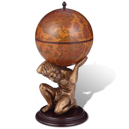 vidaXL Globus-Bar Atlas 42×42×85 cm 