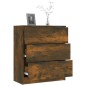 vidaXL Sideboard Räuchereiche 60x30x70 cm Holzwerkstoff vidaXL Sideboard Räuchereiche 60x30x70 cm Holzwerkstoff