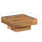 vidaXL Couchtisch Recyceltes Massivholz 70 x 70 x 30 cm vidaXL Couchtisch Recyceltes Massivholz 70 x 70 x 30 cm