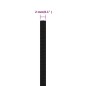 vidaXL Arbeitsseil Schwarz 2 mm 50 m Polyester vidaXL Arbeitsseil Schwarz 2 mm 50 m Polyester