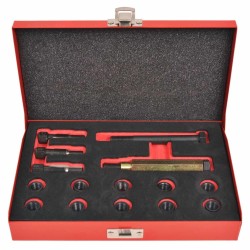 vidaXL Glühkerzengewinde-Reparaturset 15-tlg. M10 x 1,0 mm