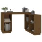 vidaXL Schreibtisch Honigbraun 110x50x75 cm Massivholz Kiefer vidaXL Schreibtisch Honigbraun 110x50x75 cm Massivholz Kiefer