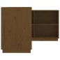 vidaXL Schreibtisch Honigbraun 110x50x75 cm Massivholz Kiefer vidaXL Schreibtisch Honigbraun 110x50x75 cm Massivholz Kiefer