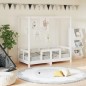 vidaXL Kinderbett Weiß 70x140 cm Massivholz Kiefer vidaXL Kinderbett Weiß 70x140 cm Massivholz Kiefer