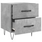 vidaXL Nachttische 2 Stk. Betongrau 40x35x47,5 cm Holzwerkstoff vidaXL Nachttische 2 Stk. Betongrau 40x35x47,5 cm Holzwerkstoff
