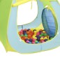 vidaXL Spielzelt mit 100 Bällen Mehrfarbig vidaXL Spielzelt mit 100 Bällen Mehrfarbig