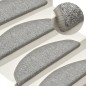 vidaXL Treppenmatten 15 Stk. Hellgrau 56x17x3 cm vidaXL Treppenmatten 15 Stk. Hellgrau 56x17x3 cm