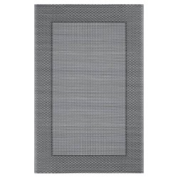vidaXL Outdoor-Teppich Grau 190x290 cm PP