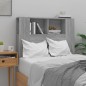 vidaXL Kopfteil mit Ablagen Grau Sonoma 100x18,5x104,5 cm vidaXL Kopfteil mit Ablagen Grau Sonoma 100x18,5x104,5 cm