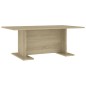 vidaXL Couchtisch Weiß und Sonoma-Eiche 103,5x60x40 cm Holzwerkstoff vidaXL Couchtisch Weiß und Sonoma-Eiche 103,5x60x40 cm Holzwerkstoff