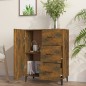 vidaXL Sideboard Räuchereiche 69,5x34x90 cm Holzwerkstoff vidaXL Sideboard Räuchereiche 69,5x34x90 cm Holzwerkstoff
