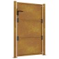 vidaXL Gartentor 105x155 cm Cortenstahl