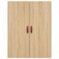 Highboard Sonoma-Eiche 69,5x34x180 cm Holzwerkstoff Highboard Sonoma-Eiche 69,5x34x180 cm Holzwerkstoff