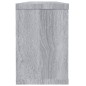 vidaXL Würfelregale 2 Stk. Grau Sonoma 60x15x23 cm Holzwerkstoff vidaXL Würfelregale 2 Stk. Grau Sonoma 60x15x23 cm Holzwerkstoff