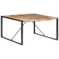 vidaXL Esstisch 140x140x75 cm Raues Mangoholz vidaXL Esstisch 140x140x75 cm Raues Mangoholz