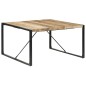 vidaXL Esstisch 140x140x75 cm Raues Mangoholz vidaXL Esstisch 140x140x75 cm Raues Mangoholz