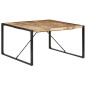 vidaXL Esstisch 140x140x75 cm Raues Mangoholz vidaXL Esstisch 140x140x75 cm Raues Mangoholz