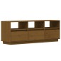 vidaXL TV-Schrank Honigbraun 140x37x50 cm Massivholz Kiefer vidaXL TV-Schrank Honigbraun 140x37x50 cm Massivholz Kiefer